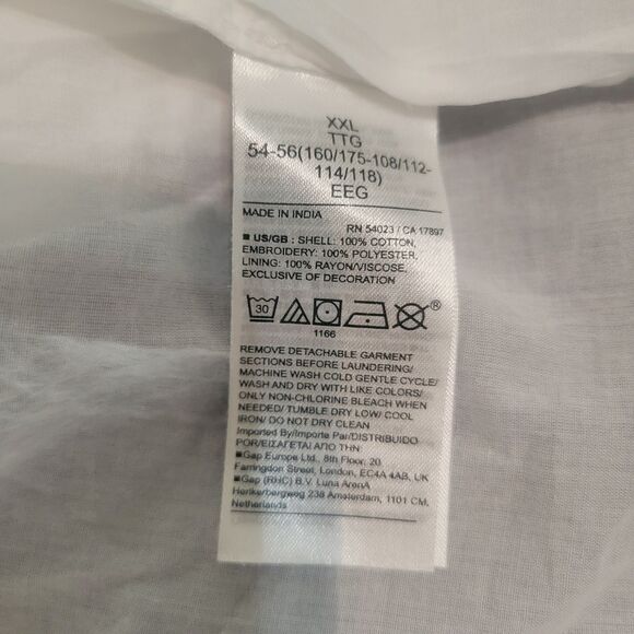 Banana Republic Esme Embroidered Mini Dress Size XXL NWT - Picture 7 of 7